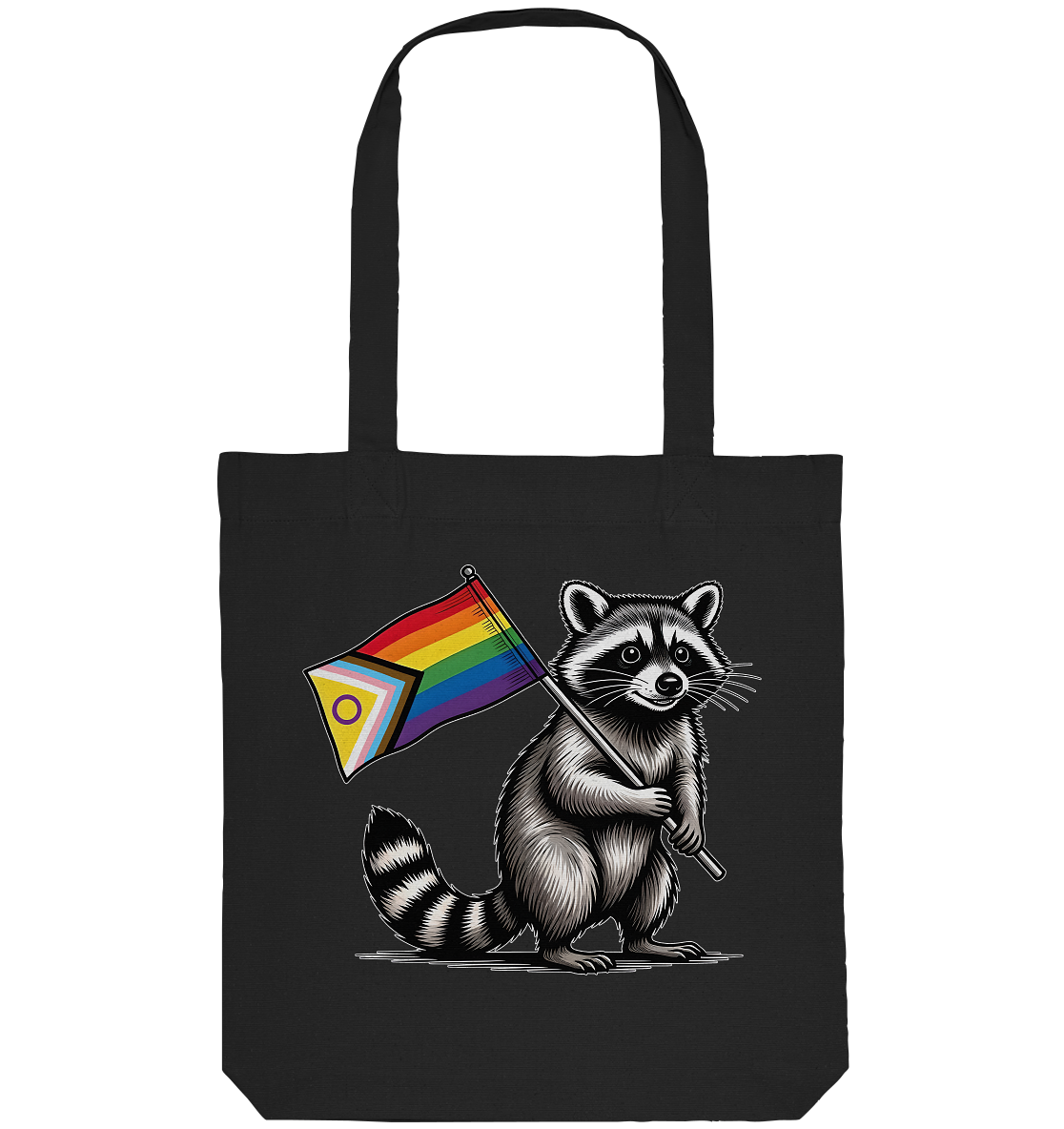 Raccoon Pride - Tragetasche
