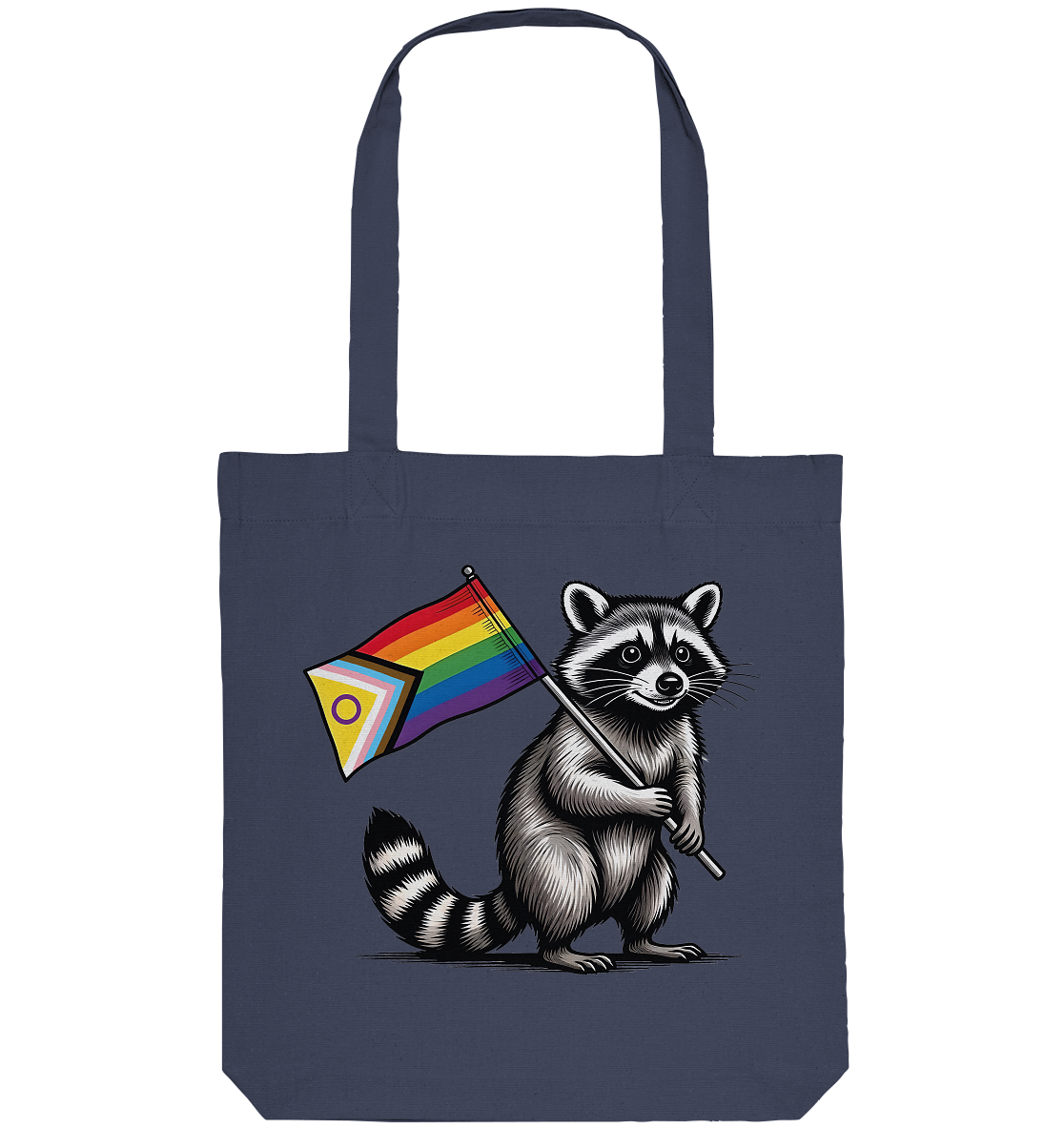 Raccoon Pride - Tragetasche