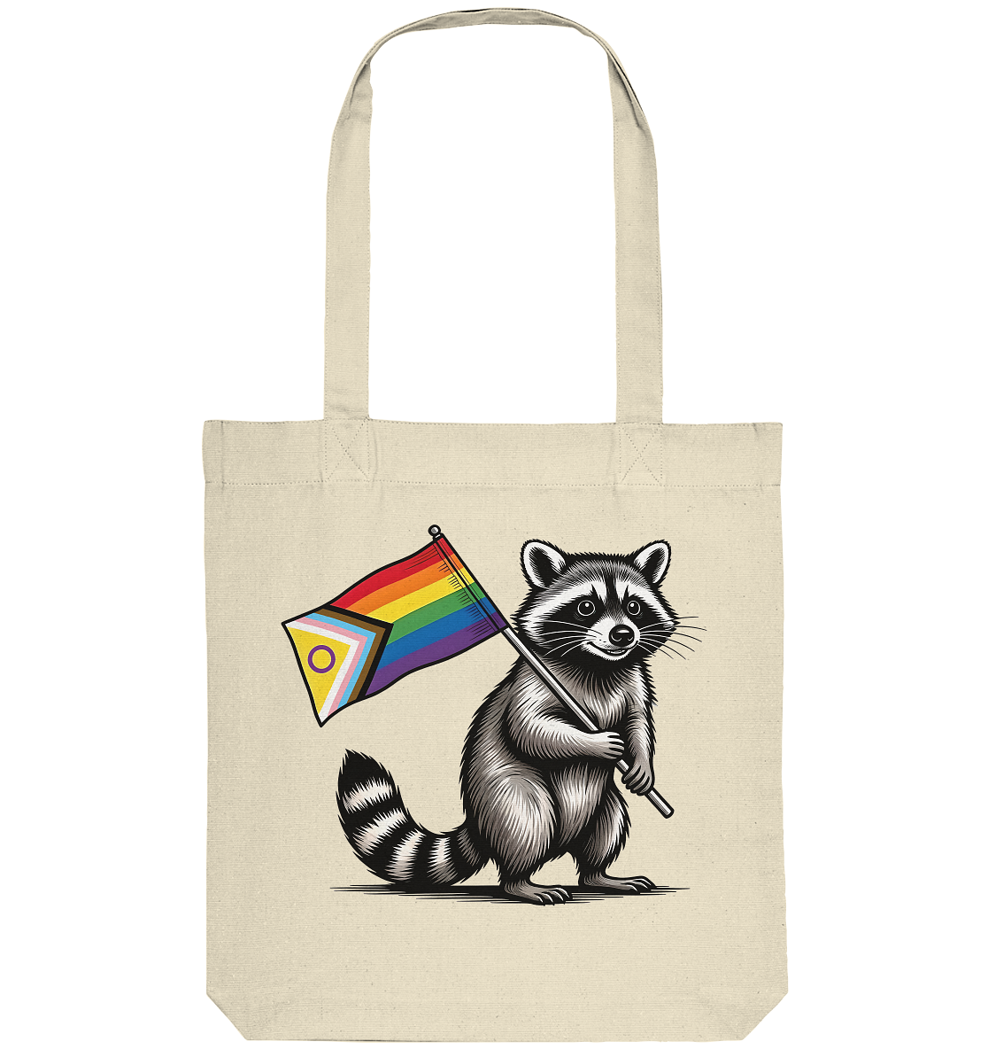 Raccoon Pride - Tragetasche