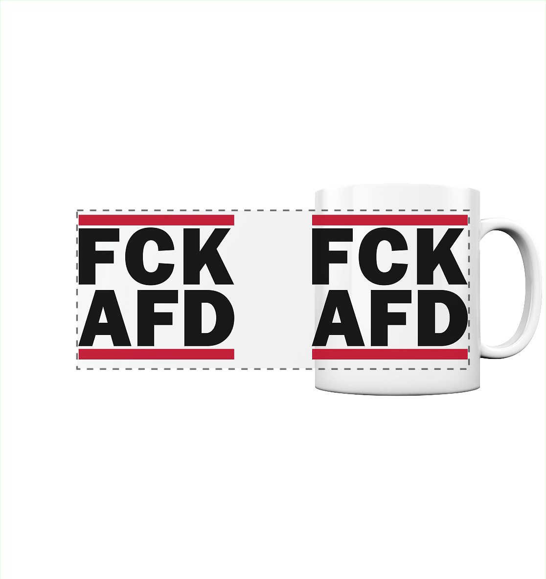 FCK AFD - Panorama-Tasse