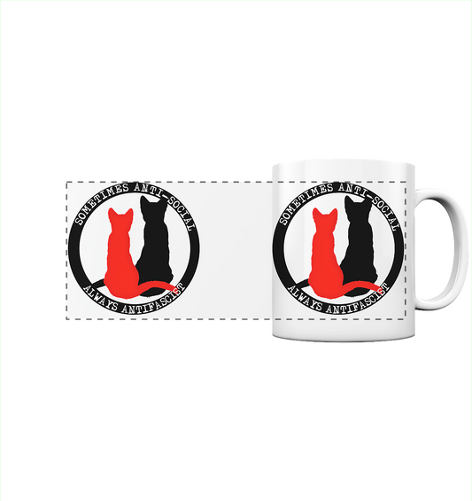 Sometimes Anti-social - Panorama-Tasse