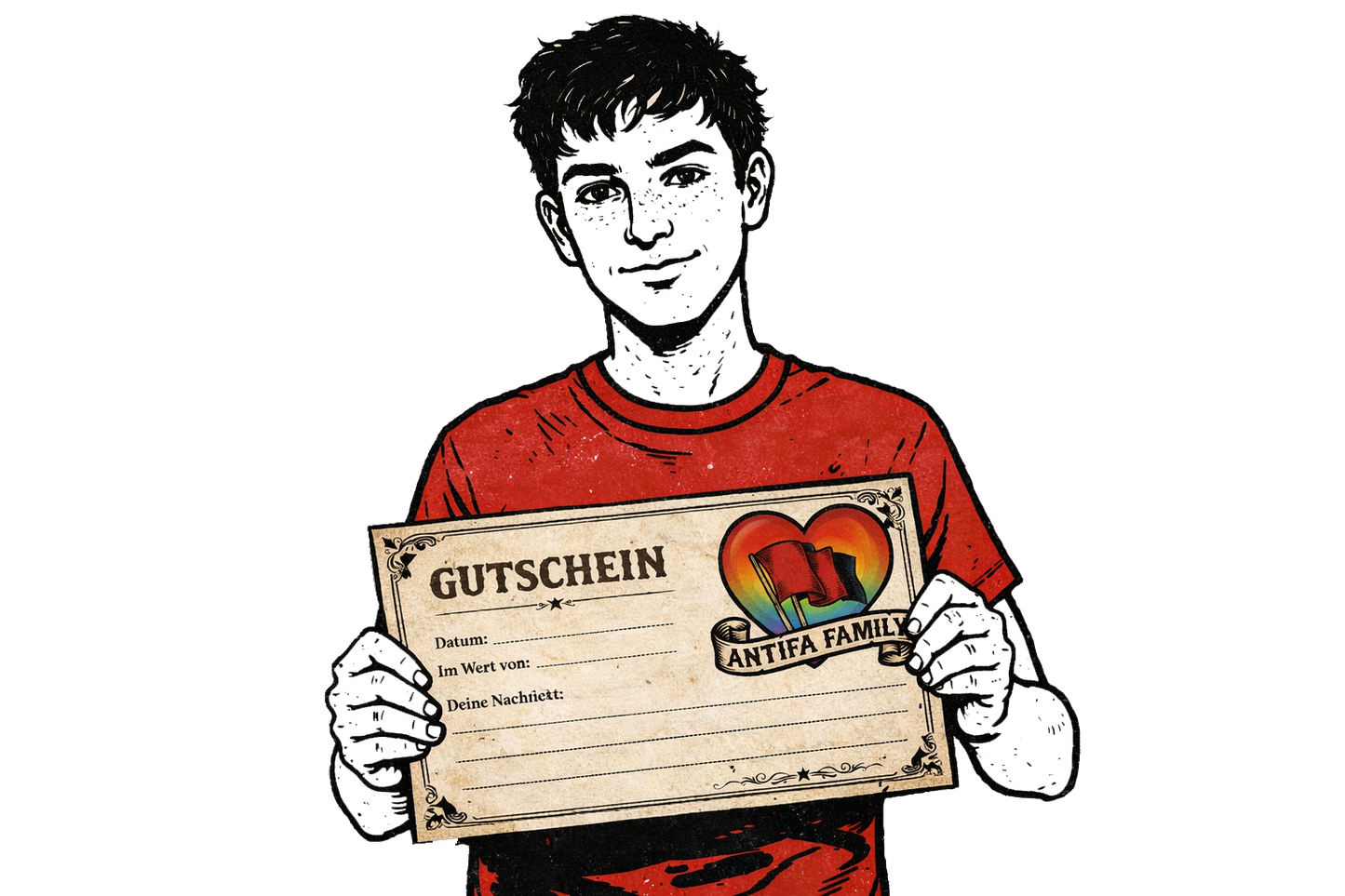 Antifa Family-Gutschein